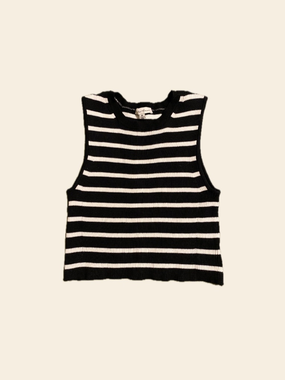 hunter&brown knit striped top